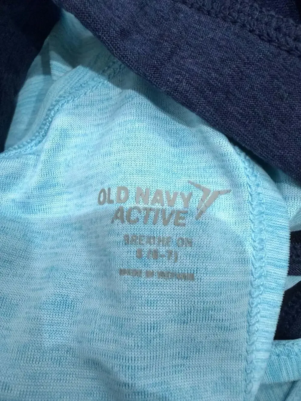 Old Navy Active Breathe On 2-in-1 Double Layer Activewear Tank Top Girls Size S